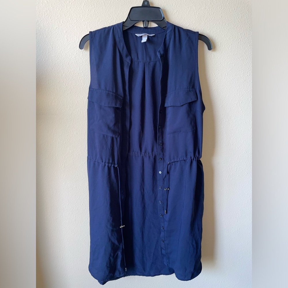 H&M Navy Blue Blouse